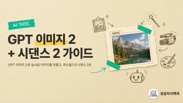 GPT 이미지 2 + 시댄스 2 가이드 커버 이미지
