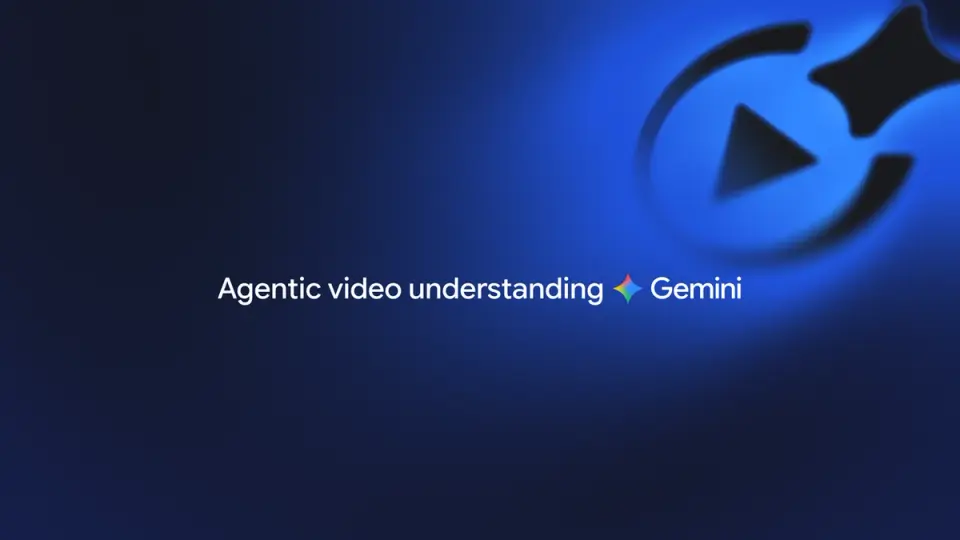 Gemini 로고와 Agentic video understanding 문구가 있는 공식 배너